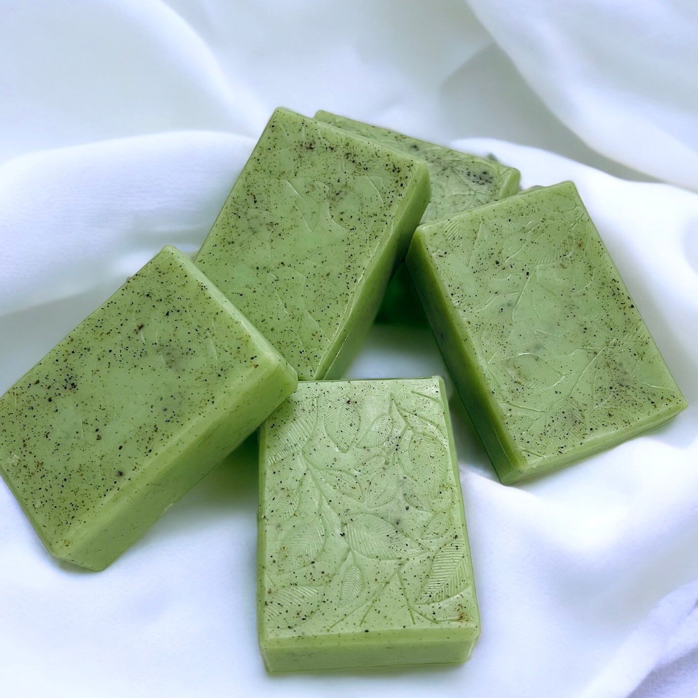 Aloe & Green Clover Exfoliating Soap Bar