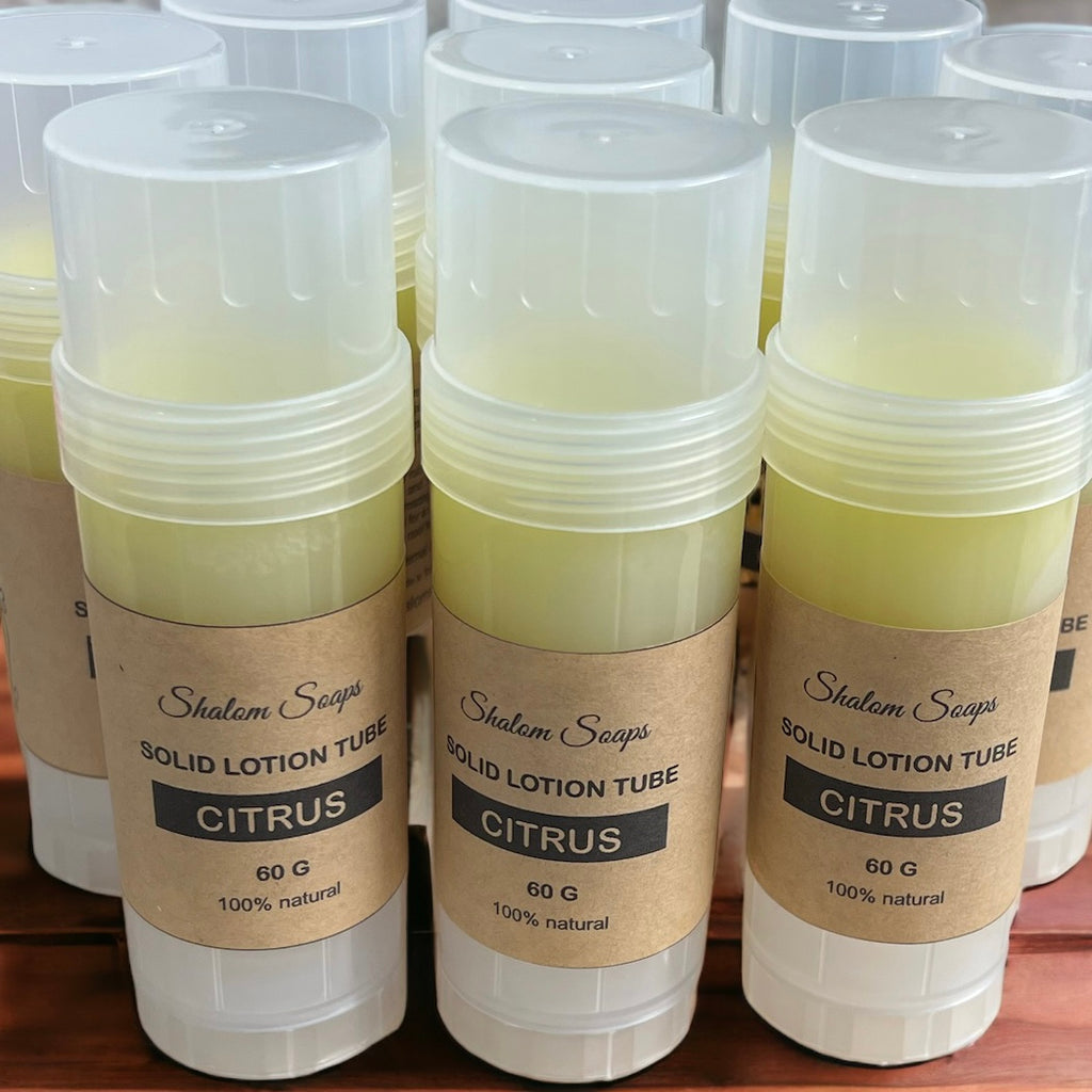 Citrus Solid Lotion Tube