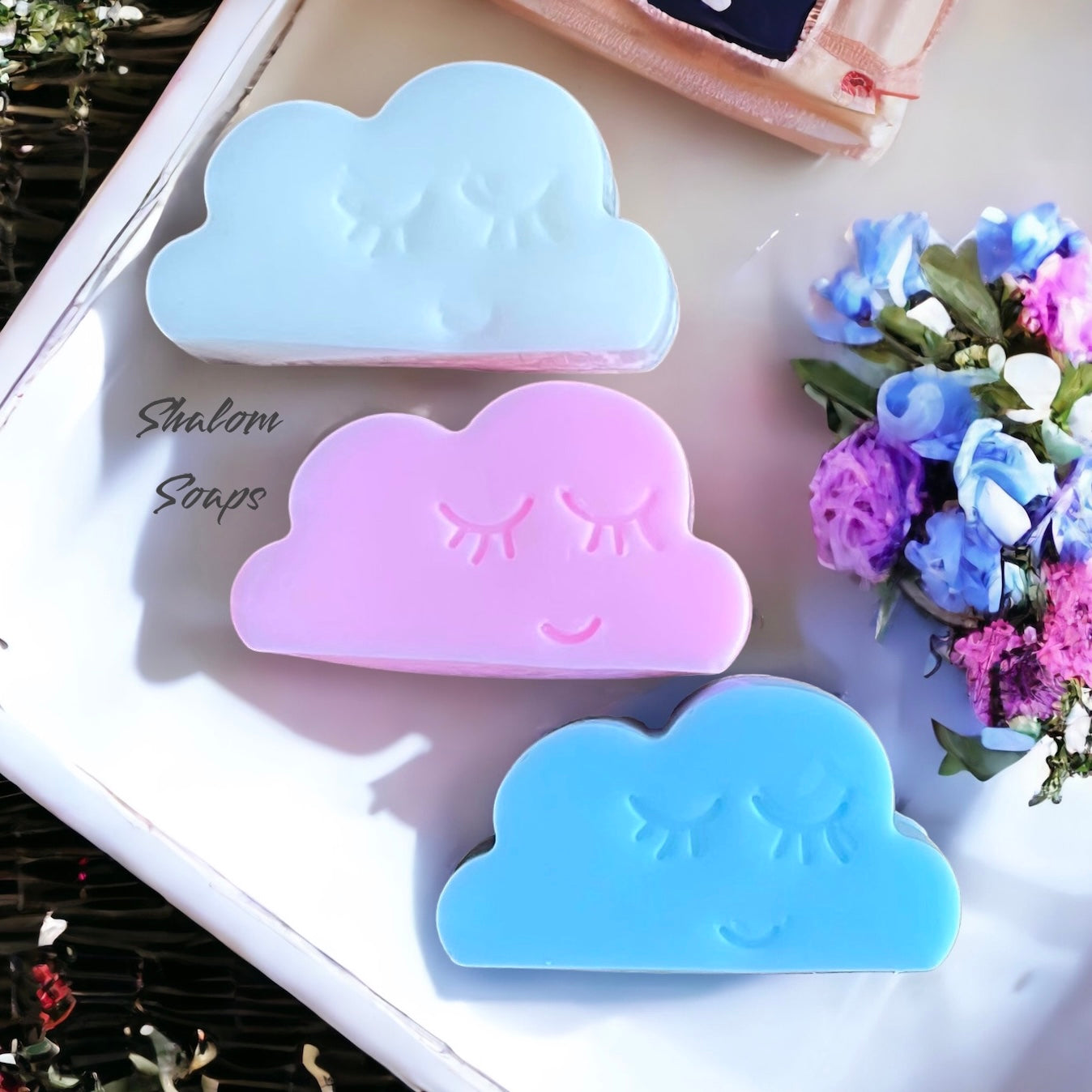 Cute Cloud Soap