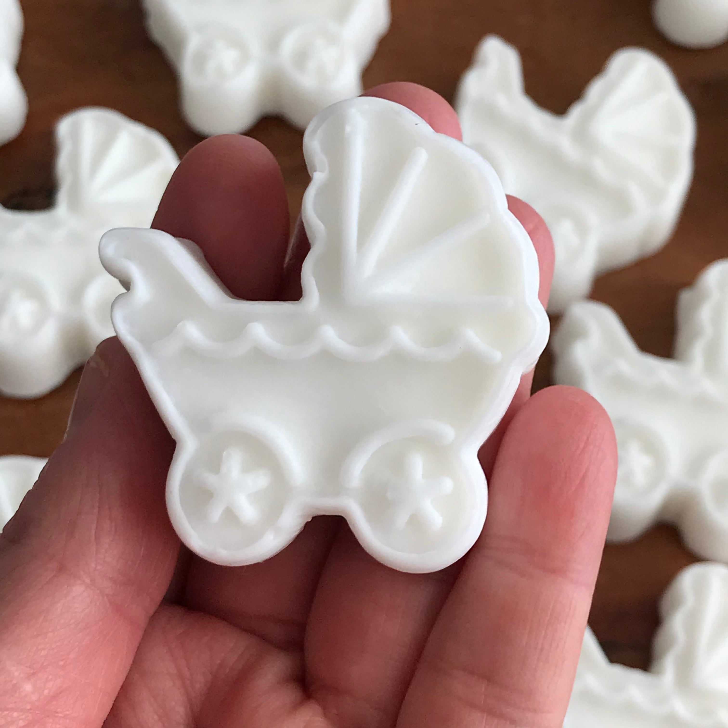 Mini Baby Carriage Soap