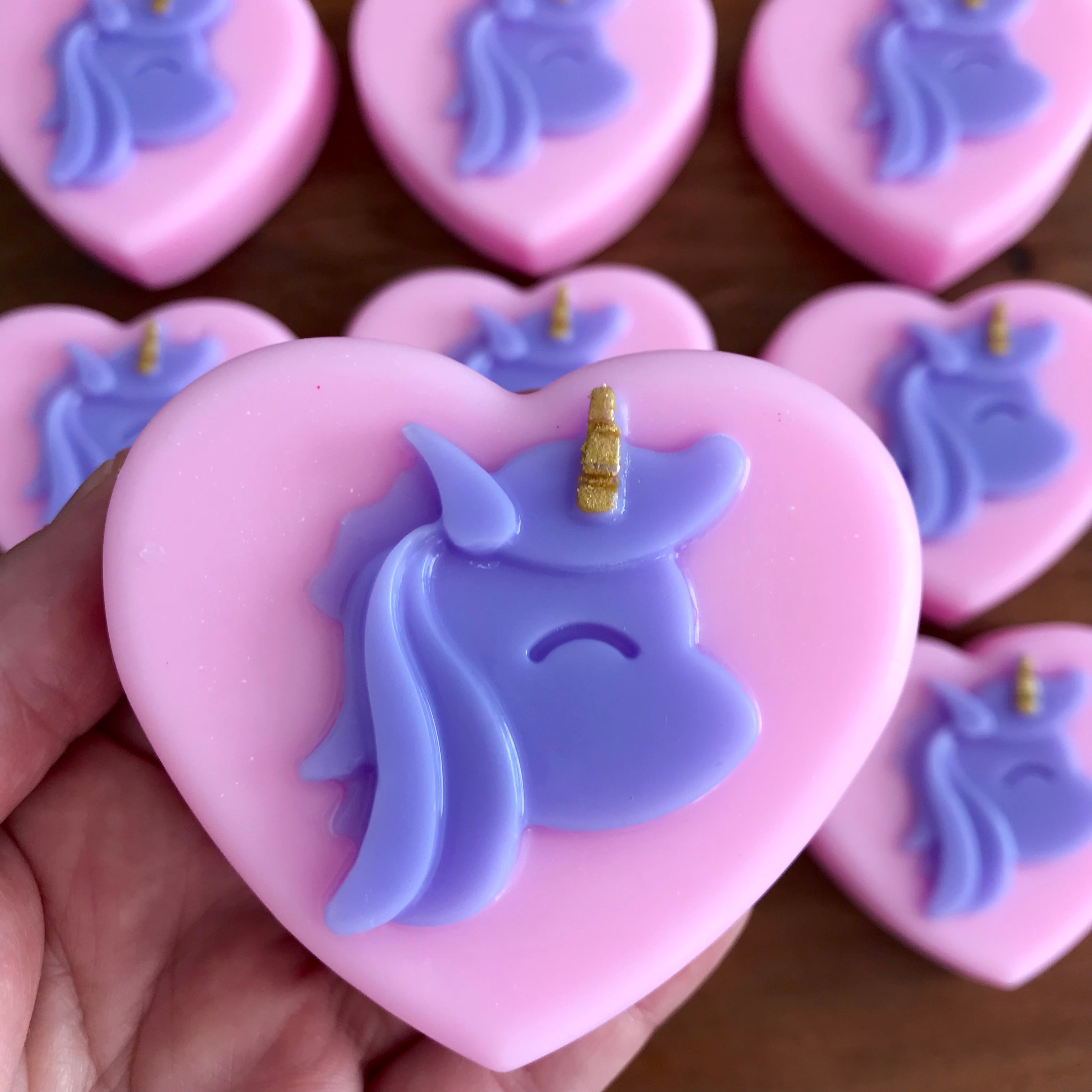 Unicorn Heart Soap