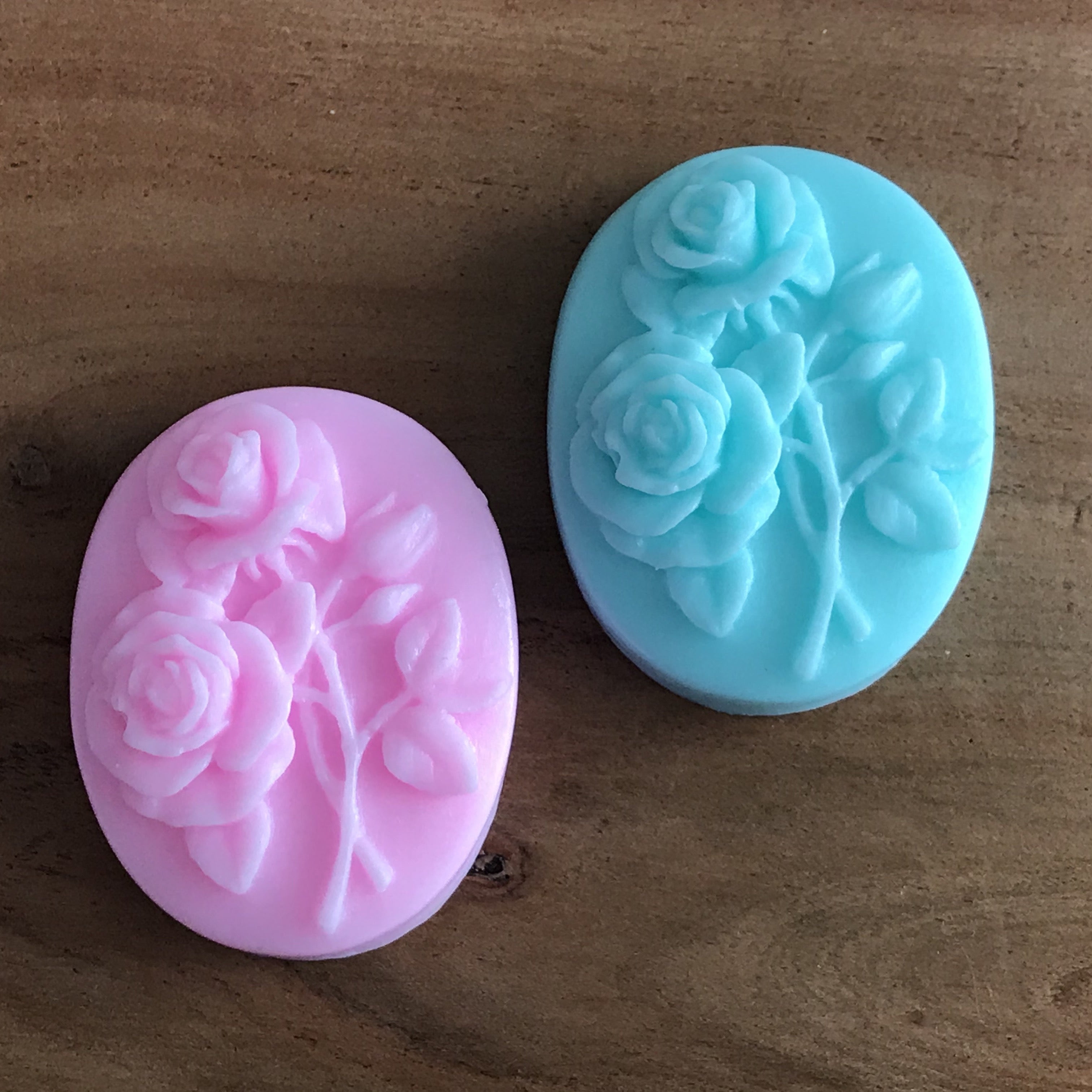 Oval Roses  Soap