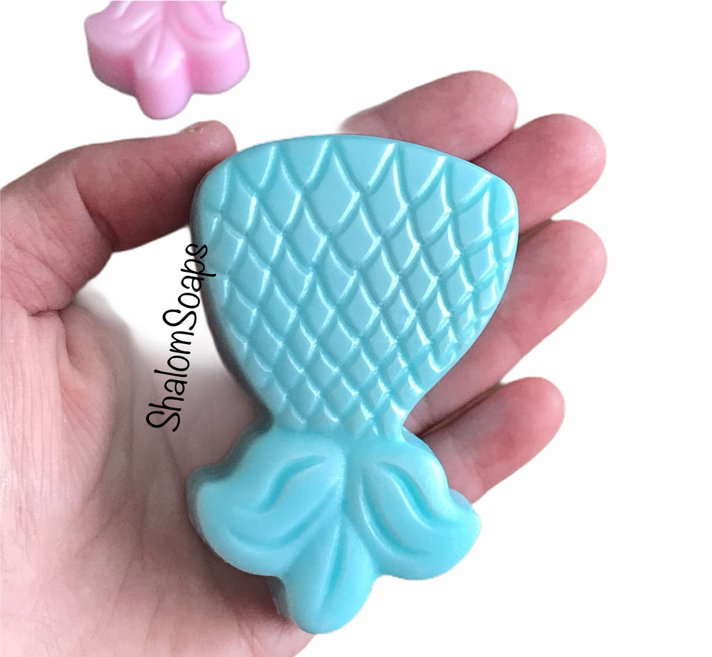 Cute Mermaid Tail Soap Favors